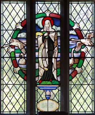 St_Pega,_Peakirk_-_Stained_glass_window_(geograph_2466867).jpg