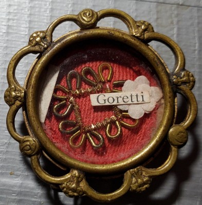 A relic of St. Maria Goretti.  Indeed, a treasure.