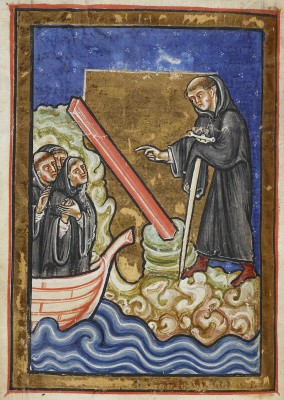 Cuthbert_discovers_piece_of_timber_-_Life_of_St._Cuthbert_(late_12th_C),_f.45v_-_BL_Yates_Thompson_MS_26.jpg